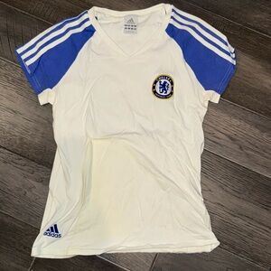 Small Chelsea FC v neck shirt adidas